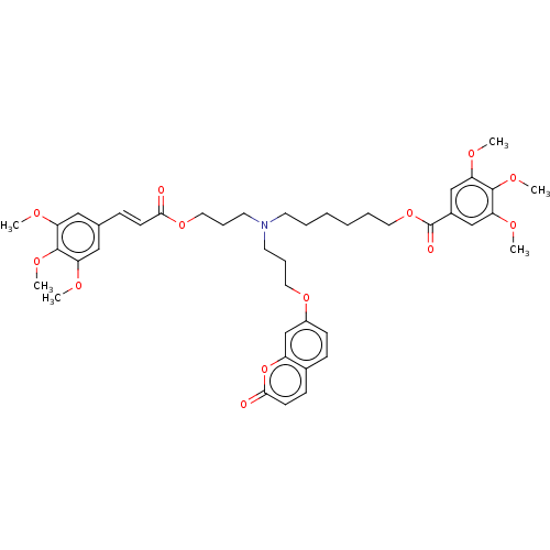 Chemical structure of BindingDB Monomer ID 50607425
