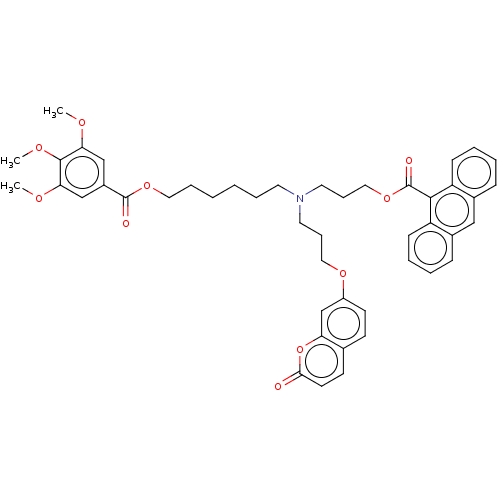 Chemical structure of BindingDB Monomer ID 50607427