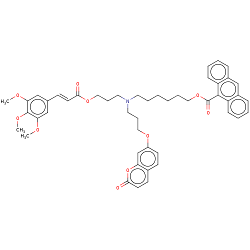 Chemical structure of BindingDB Monomer ID 50607428