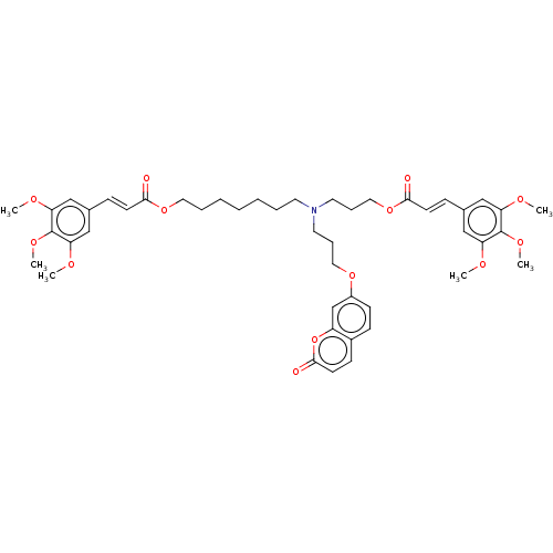 Chemical structure of BindingDB Monomer ID 50607431