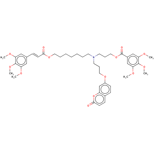 Chemical structure of BindingDB Monomer ID 50607432