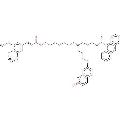 Chemical structure of BindingDB Monomer ID 50607433