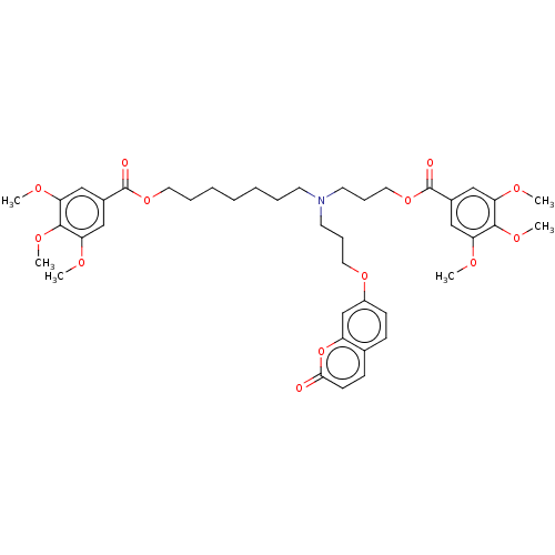 Chemical structure of BindingDB Monomer ID 50607435
