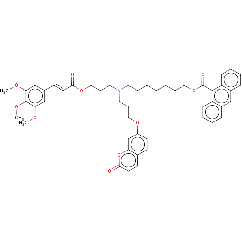 Chemical structure of BindingDB Monomer ID 50607437