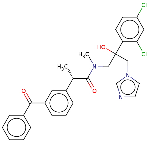 Chemical structure of BindingDB Monomer ID 50607516