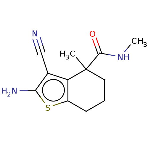 Chemical structure of BindingDB Monomer ID 50607567