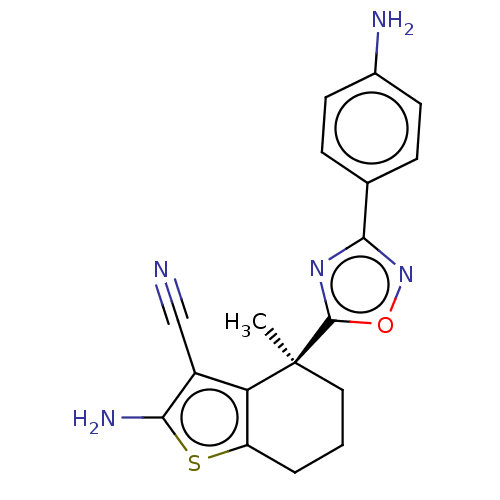 Chemical structure of BindingDB Monomer ID 50607571