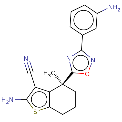 Chemical structure of BindingDB Monomer ID 50607572
