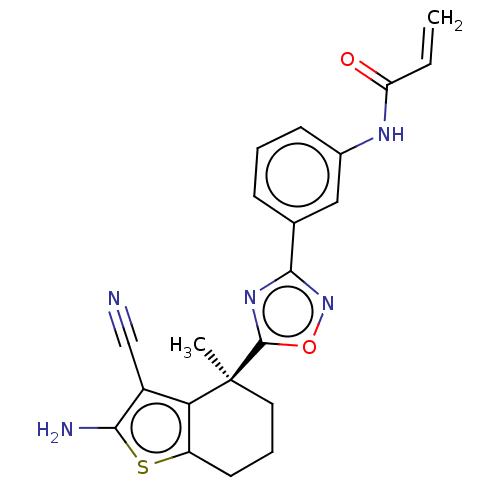 Chemical structure of BindingDB Monomer ID 50607574