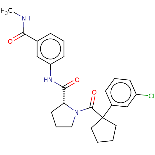 Chemical structure of BindingDB Monomer ID 50607587