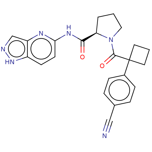 Chemical structure of BindingDB Monomer ID 50607599