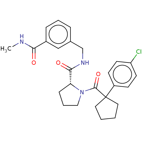 Chemical structure of BindingDB Monomer ID 50607604