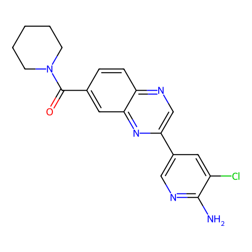Chemical structure of BindingDB Monomer ID 50607639