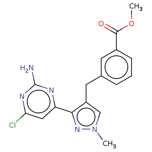 Chemical structure of BindingDB Monomer ID 50607669