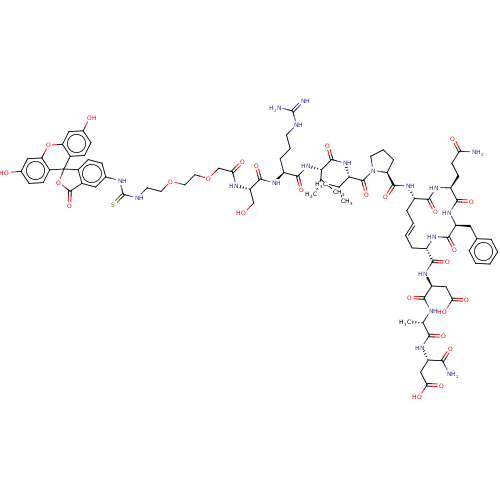Chemical structure of BindingDB Monomer ID 50607695