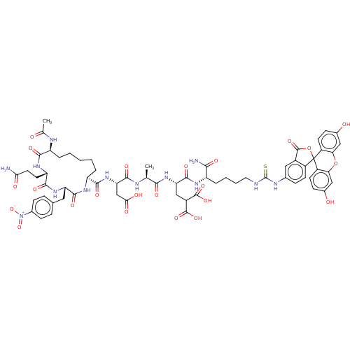 Chemical structure of BindingDB Monomer ID 50607725