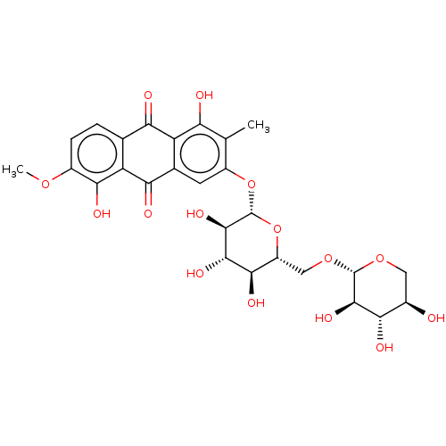 Chemical structure of BindingDB Monomer ID 50607776