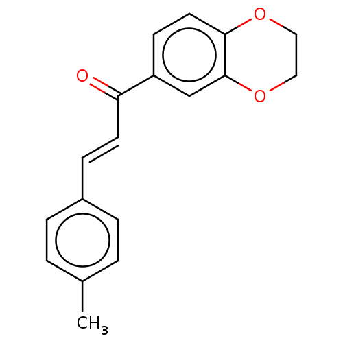 Chemical structure of BindingDB Monomer ID 50607834