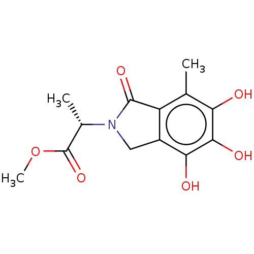 Chemical structure of BindingDB Monomer ID 50607970