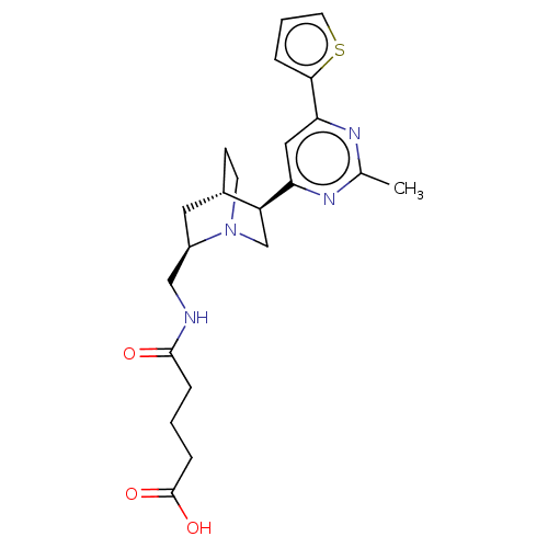 Chemical structure of BindingDB Monomer ID 50608374
