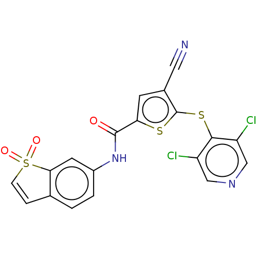 Chemical structure of BindingDB Monomer ID 50608502