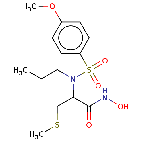 Chemical structure of BindingDB Monomer ID 50608595