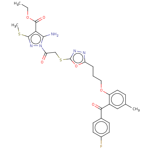 Chemical structure of BindingDB Monomer ID 50608676