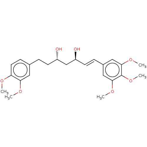 Chemical structure of BindingDB Monomer ID 50608779