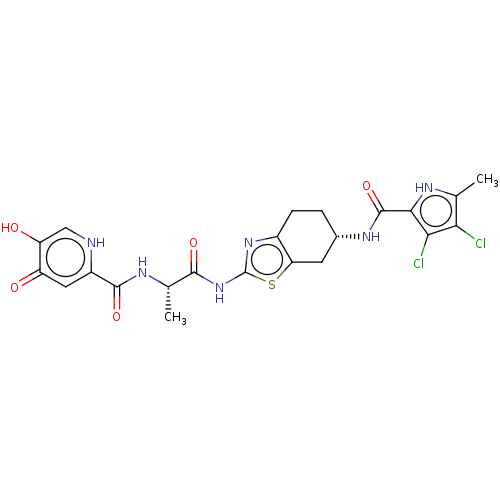 Chemical structure of BindingDB Monomer ID 50609003