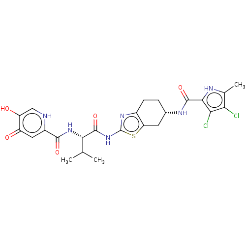 Chemical structure of BindingDB Monomer ID 50609004