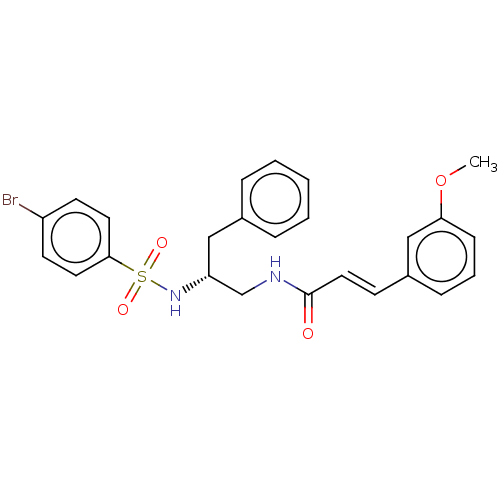 Chemical structure of BindingDB Monomer ID 50609622