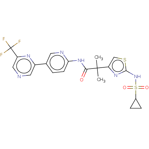 Chemical structure of BindingDB Monomer ID 50609674