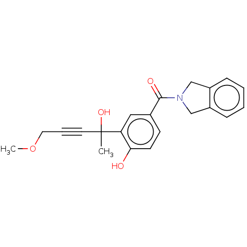 Chemical structure of BindingDB Monomer ID 50610074