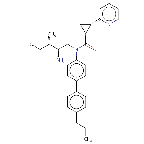 Chemical structure of BindingDB Monomer ID 50610306