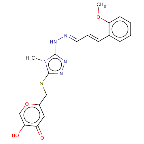Chemical structure of BindingDB Monomer ID 50610782