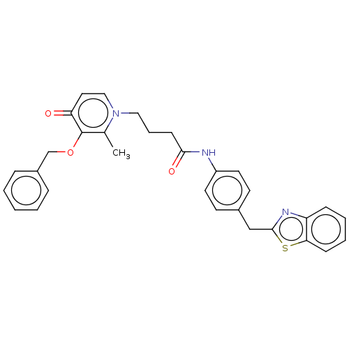 Chemical structure of BindingDB Monomer ID 50611372