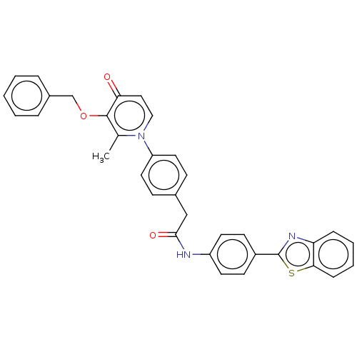 Chemical structure of BindingDB Monomer ID 50611374