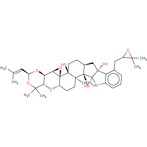 Chemical structure of BindingDB Monomer ID 50611394