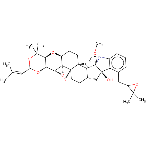 Chemical structure of BindingDB Monomer ID 50611395