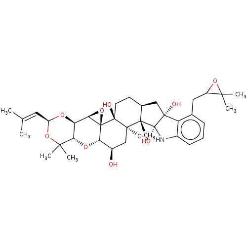 Chemical structure of BindingDB Monomer ID 50611396