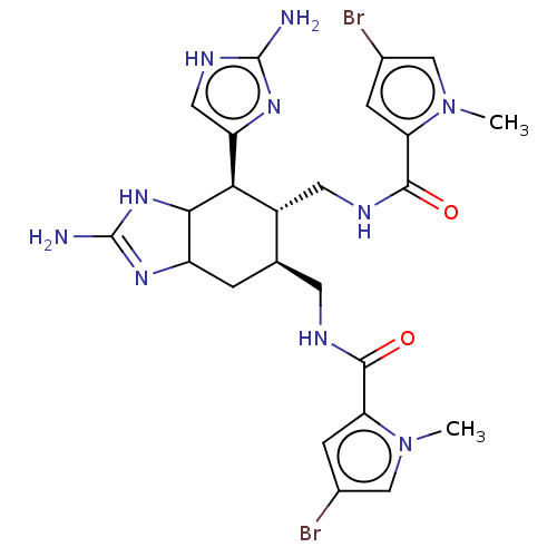 Chemical structure of BindingDB Monomer ID 50611426