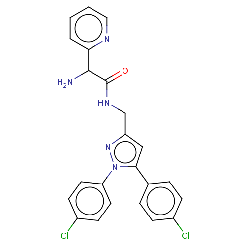 Chemical structure of BindingDB Monomer ID 50611515