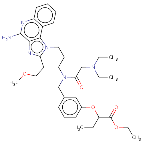 Chemical structure of BindingDB Monomer ID 50611599