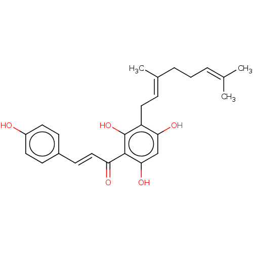 Chemical structure of BindingDB Monomer ID 50611789