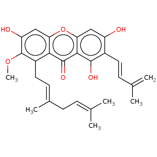 Chemical structure of BindingDB Monomer ID 50611889
