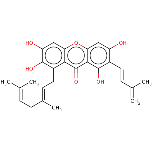 Chemical structure of BindingDB Monomer ID 50611892