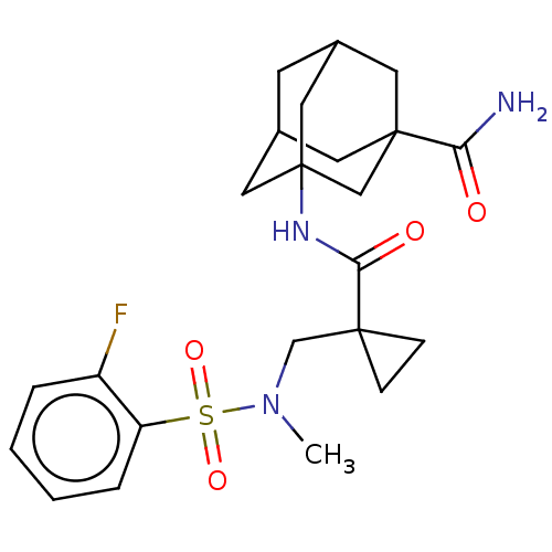 Chemical structure of BindingDB Monomer ID 50611953