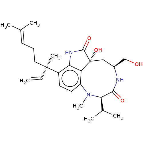 Chemical structure of BindingDB Monomer ID 50612017
