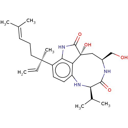 Chemical structure of BindingDB Monomer ID 50612018