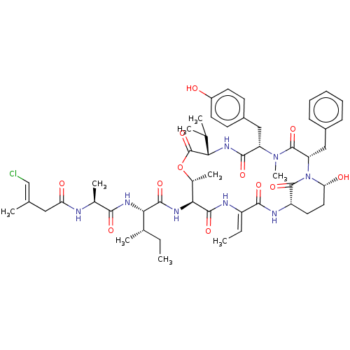 Chemical structure of BindingDB Monomer ID 50612149